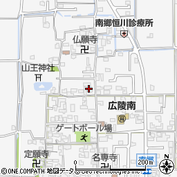 岡本造園周辺の地図