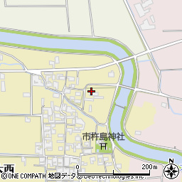 奈良県桜井市大西736周辺の地図