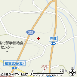 広島県東広島市福富町久芳3696周辺の地図