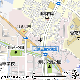 奈良県香芝市瓦口2014周辺の地図