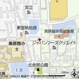 大阪府堺市美原区太井684-13周辺の地図