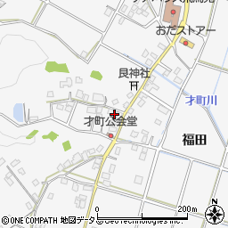 広島県福山市芦田町福田305周辺の地図
