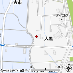 大阪府羽曳野市大黒158周辺の地図