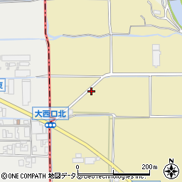 奈良県桜井市大西461周辺の地図