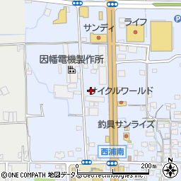 大阪府羽曳野市西浦980周辺の地図