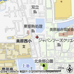 大阪府堺市美原区太井684-35周辺の地図