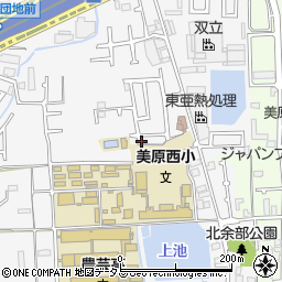 大阪府堺市美原区太井547-14周辺の地図