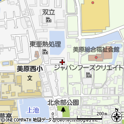 大阪府堺市美原区太井684-31周辺の地図