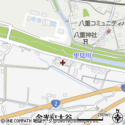 岡山県浅口市金光町大谷2423-4周辺の地図