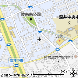 大阪府堺市中区深井北町3426周辺の地図