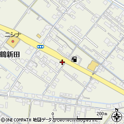 岡山県倉敷市連島町鶴新田473-6周辺の地図