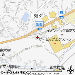 奈良県香芝市畑2丁目857周辺の地図