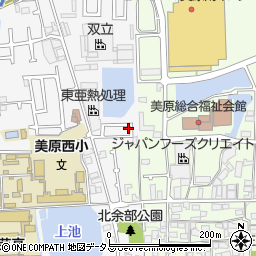 大阪府堺市美原区太井684-30周辺の地図