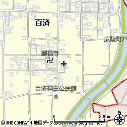 奈良県北葛城郡広陵町百済911周辺の地図