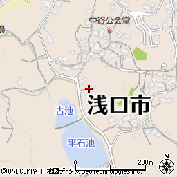 岡山県浅口市鴨方町深田1127周辺の地図