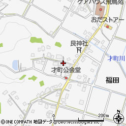 広島県福山市芦田町福田306周辺の地図
