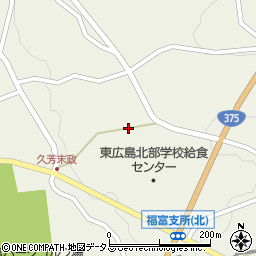 広島県東広島市福富町久芳4345周辺の地図