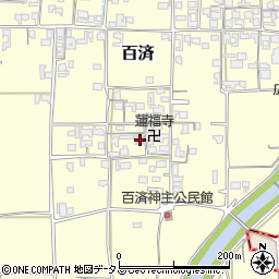 奈良県北葛城郡広陵町百済889周辺の地図
