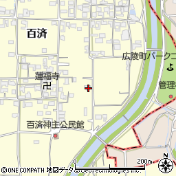 奈良県北葛城郡広陵町百済990周辺の地図