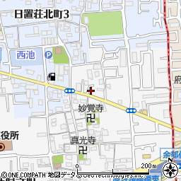 大阪府堺市東区日置荘原寺町480-7周辺の地図
