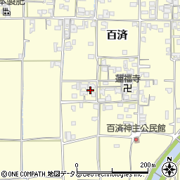 奈良県北葛城郡広陵町百済866周辺の地図