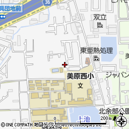 大阪府堺市美原区太井547-20周辺の地図