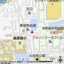 大阪府堺市美原区太井684-5周辺の地図