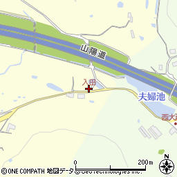 入田周辺の地図