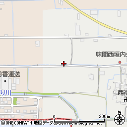 奈良県磯城郡田原本町味間206周辺の地図