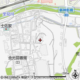 岡山県浅口市金光町大谷270周辺の地図