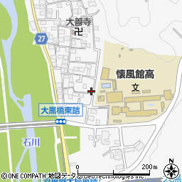 大阪府羽曳野市大黒740周辺の地図
