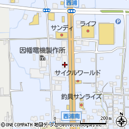 大阪府羽曳野市西浦965周辺の地図