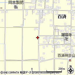 奈良県北葛城郡広陵町百済858周辺の地図