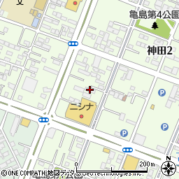 グリーンハイツ神田Ｂ周辺の地図