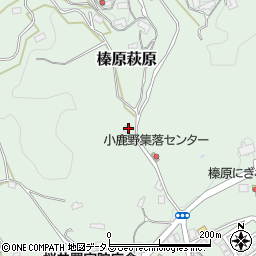 奈良県宇陀市榛原萩原1871-5周辺の地図