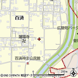 奈良県北葛城郡広陵町百済993周辺の地図