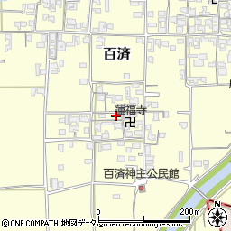 奈良県北葛城郡広陵町百済885周辺の地図
