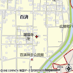奈良県北葛城郡広陵町百済910周辺の地図
