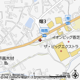 奈良県香芝市畑2丁目812周辺の地図