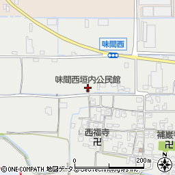 奈良県磯城郡田原本町味間189周辺の地図