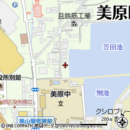 大阪府堺市美原区多治井16周辺の地図