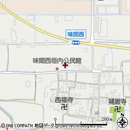 奈良県磯城郡田原本町味間185周辺の地図