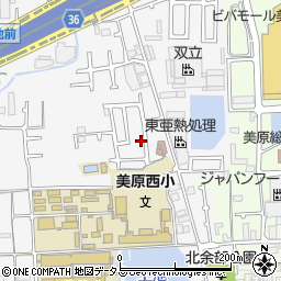 大阪府堺市美原区太井549-12周辺の地図