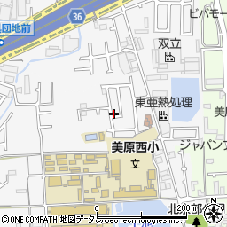 大阪府堺市美原区太井546-23周辺の地図