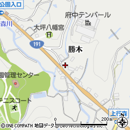 広島県広島市安佐北区可部町勝木2327周辺の地図