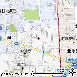 大阪府堺市東区日置荘原寺町458-30周辺の地図