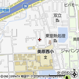 大阪府堺市美原区太井546-19周辺の地図