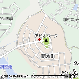 三重県松阪市萌木町周辺の地図
