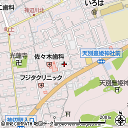 日本キリスト教団神辺教会周辺の地図