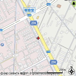 水島警察署福田交番周辺の地図